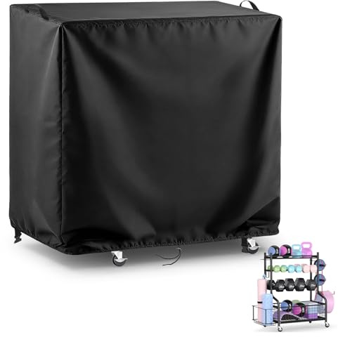 Onlyme Hantelställ skydd vattentätt 135 x 70 x 96 cm för hemmagym