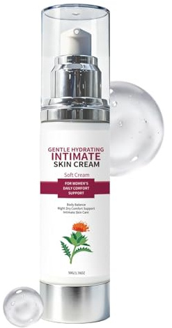 Loción de íntimo, cuidado humectante de hidratación femenina, loción íntima con de 50 g, humectante a base de plantas naturales, fórmula de absorción y, cuidado privado del