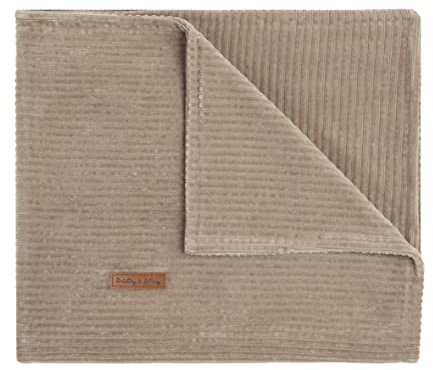 Baby's Only - Babydecke Sense - Kuscheldecke für Babywiege - Baby Decke aus Baumwolle - Für Jungen und Mädchen - 70x95 cm - Clay