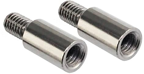 Extensor de eje de palanca de mando de arcade cromado, accesorios de juego, extensión de controlador de juego, Rodone para SANWA/Joystick de precisión