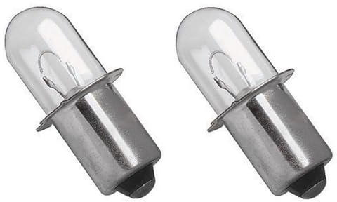 GULUANT 2 Pack 18 Volt Flashlight Replacement 90534275 Xenon Bulb for Porter Cable PC18FL PC180FL PCL180L PC1800L Models