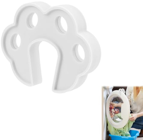 OUDQFCJ 1 topes para puerta de lavadora, universal, flexible, de goma TPR, evita la formación de moho