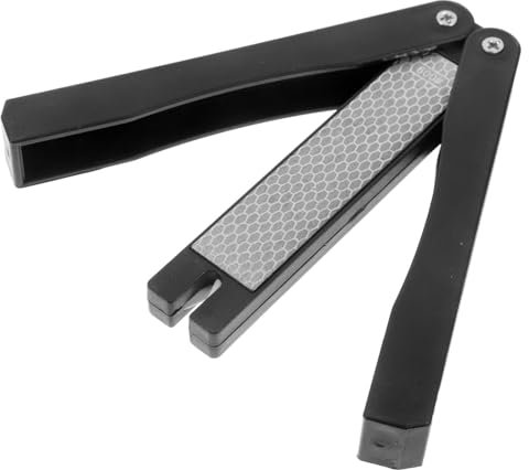 Vaguelly Schärfwerkzeug Doppelseitig Für Heimgebrauch Schleifwerkzeug Mit Faltbarem Design Hohe Schleifgeschwindigkeit Langlebig Und Praktisch