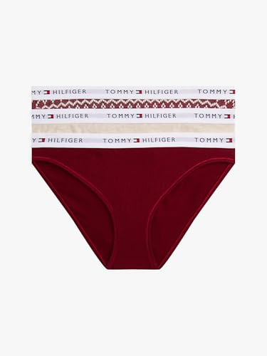 Tommy Hilfiger Gift 3 Pack Bikini PRT Ropa Interior Mujer
