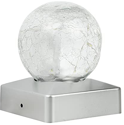 Zaunbeleuchtung 10 LEDs Zaun Beleuchtung Solar Pfosten Pfostenbeleuchtung 10cm