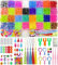 Nestling 2500+ Loom Bänder Set, 40 Rastern Bunte Gummibänder Kit für Armbänder, Loops Gummis Set, Rubber Loombänder Mit Accessoires for Jungs Mädchen Kinder Basteln DIY