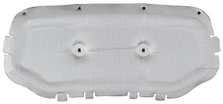 Für VW Für Jetta VS5 2019 Schalldämmmatte Für Motorhaube Schallschutz-Baumwollbezug Wärmedämmmatte Autozubehör(Silber)