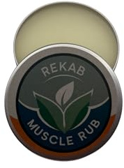 REKAB MUSCLE RUB, Neuropathy Cream, Arthritis Reliever, Knee Relief Balm for Adults, Natural Soothing Formula for Arthritis Sufferers, Joint Relief Cream, Total Relief, Joint & Muscle Therapy