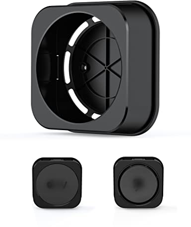sciuU Support Mural Compatible avec Apple TV, Antivol Accessoires Support Vertical Étagère Murale Convient à Apple TV 4 / Apple TV 5 Génération/Apple TV 4K et Apple TV HD 2021