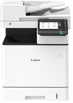 Canon i-SENSYS MF842Cdw All-in-One Colour Laser Printer - Wireless, PC Connected & Network - A4 Print, 38ppm, Copy, Scan, Fax & ADF - Secure & Sustainable - Office Printer