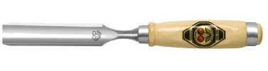 Kirschen 1431012 12 mm Number 1431 Firmer Gouge with Hornbeam Handle - Multi-Colour