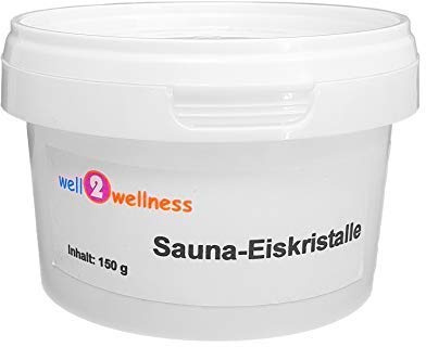Sauna - Cristalli Ghiaccio/Mentolo in una 150g Dose - Dalla 100% Puro Minzöl