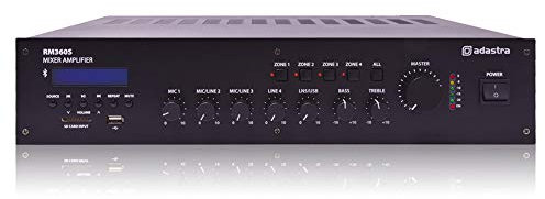 Adastra RM350s 5 Channel 100v Line Mixer Amplifier Audio Installation Systems