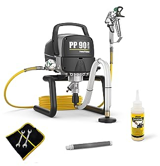 WAGNER Airless Farbsprühsystem Power Painter 90 Extra Skid HEA auf Gestell Multicoloured