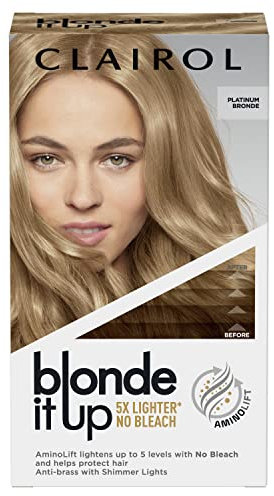Clairol Blonde It Up Permanent Hair Dye, Platinum Bronde, 270g