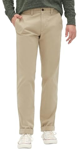 GAP Mens Essential Straight Fit Khaki Chino Pants Iconic Khaki 34X32