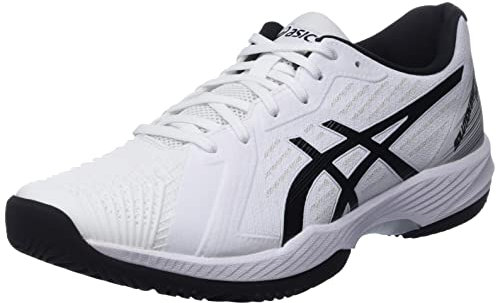ASICS SOLUTION SWIFT FF PADEL VIT SVART 1041A314 100, Svart röd varning, 45 EU