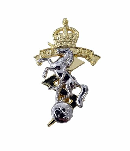 CL Distribution Official KINGS CROWN REME Royal Electrical and Mechanical Engineers Cap/Beret Badge