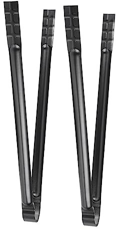 BESPORTBLE Pinza para Barbacoa De Carbono 2 Unidades Metal para Barbacoa Exterior Fácil Manejo Seguridad