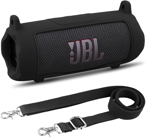 Khanka Funda de Silicona para JBL Flip 7 Altavoz Bluetooth Portátil