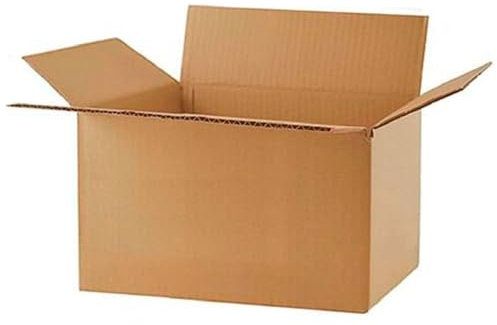 Acan Tradineur Boîte d'emballage en carton renforcé, robuste, pliable et réutilisable, idéale pour les envois de colis, le rangement, etc. 38 x 19,6 x 37 cm