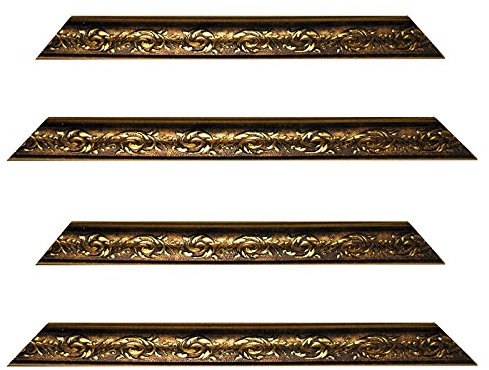 cornice barocca oro decorata 820 Oro, taglio, 40x50 cm