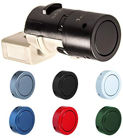 Parksensor PDC in Wagenfarbe passend für Audi A6 C6 4F | A6 C5 | Limousine, Avant, Allroad, Hinten, Vorne 7H0919275B (Eissilber - LX7W)