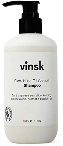 vinsk® Oil Control Shampoo ADAM gegen fettige Haare in Premium-Qualität | Extrem pflegendes Haarshampoo mit Kokosöl & Salicylsäure | Mildes Shampoo fettiges Haar | Feuchtigkeitsshampoo