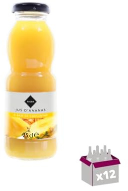 12x25cL PET - Pur jus d'ananas RIOBA - 3L