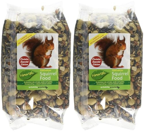Wildlife World Nourish Squirrel Food with Added Calcium (Pack of 2)