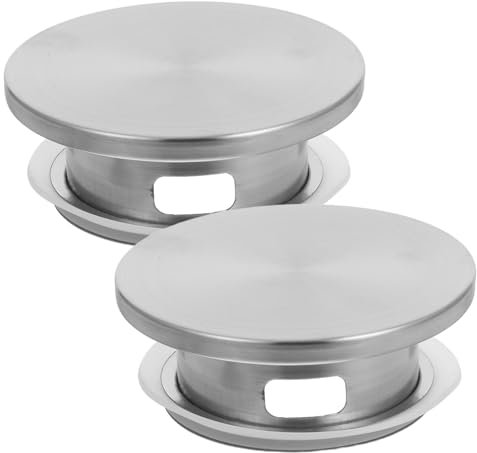 HOLIDYOYO 2pezzi Coperchio Per Brocca Filtrante in Acciaio Inossidabile Coperchio Resistente All Usura Per Brocca Da Cucina Sostituibile Per Uso Quotidiano