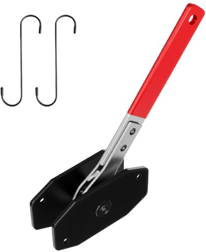 Rdrusean Brake Caliper Press Tool, Brake Caliper Tool Spreader, 4 in 1 Universal Disc Brake Caliper Compression Tool Ratchet Piston Spreader Automotive Tools for Car Brake Repair Installation (Red)