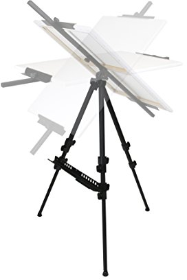 Paintersisters Rio Feldstaffelei aus Aluminium, Dreibein Staffelei für Plein Air und Landschaftsmalerei sowie für Zuhause (Aquarell)