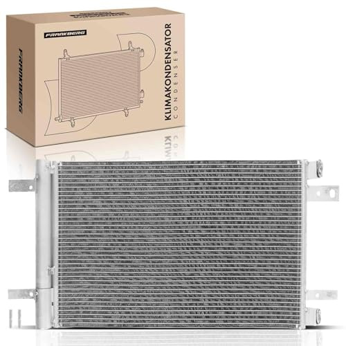 Frankberg Radiatore climatizzatore Condensatore climatizzatore Compatibile con 3008 SUV M4 MC MJ MR 1.2L Berlingo EC ER 1.5L 308 SW II L4 LC LJ LR LX 1.2L Berlingo EC ER 1.2L Rifter 1.5L 941042