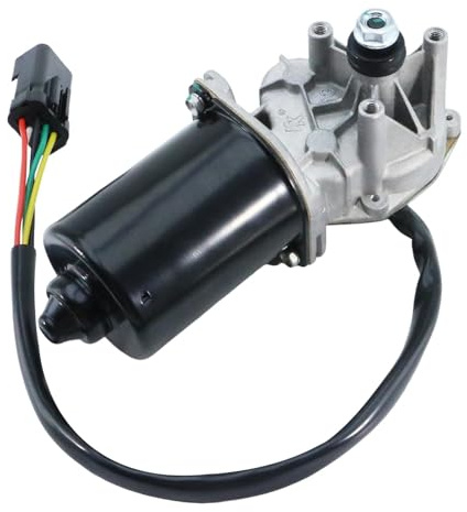 BDELI Front Windshield Wiper Motor Replacement New for Jeep for Wrangler Wiper Motor 1997 1998 1999 2000 2001 2002, 1997-2002 TJ Front Wiper Motor 2.5L 4.0L, 5-Pin Chrysler 4864892 40-442 85-442