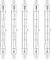 5 Pezzi Halogen Lamp, R7S Lampadine Alogene 118mm 300W, 220-240V, 3100lm, Dimmerabile, Luce Calda 2500K Alta Efficienza Energetica Lunga Durata, Alternativa al LED R7S Illuminazione Interna ed Esterna