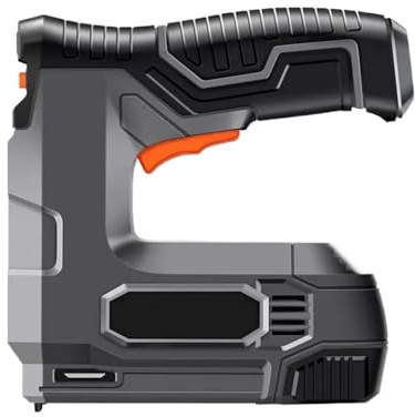 Lithium Battery Electric Nail Gun Construction Stapler Tackers for Home Owners Upholstery Renovation Power Tools Efficient Accurate Stapling(4PC)