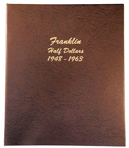 Dansco US Franklin Half Dollar Coin Album 1948 - 1963 #7165