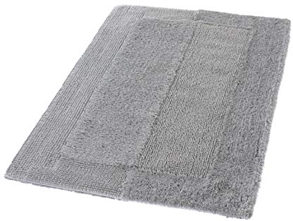 Kleine Wolke 5418146225 Badteppich Havanna, 70 x 120 cm, silbergrau