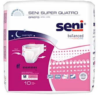Super Seni Quatro - Gr. Medium - Inkontinenzhosen und Inkontinezslips bei Blasenschwäche