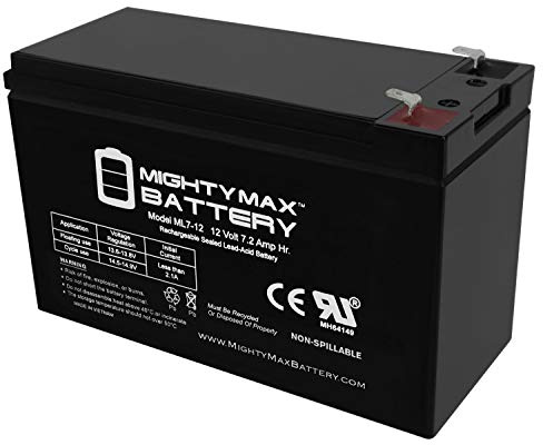 Mighty Max Battery 12V 7Ah Battery Replacement for Home ADT Security Alarm System