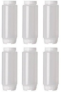 6 Pack FIFO 20 oz. Squeeze Bottles