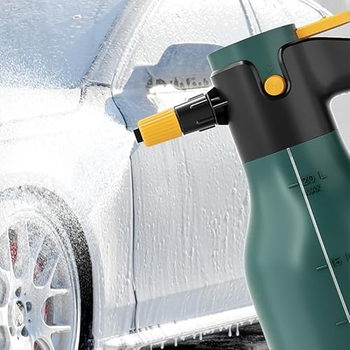 DATONGERGOUZI Kapacitet skumspruta för Citroen C4 Cactus 2014–2022, uppladdningsbar bilskumspruta, 2 L, bärbart, trädgårdsbevattningsverktyg
