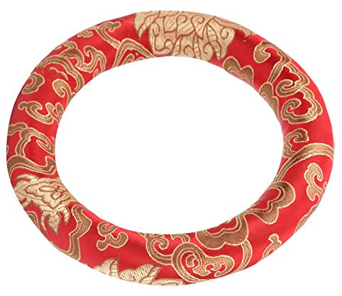 Ring Bowl Cushion, Ring Design Singing Ring Bowl Mat Musical Instrument Accessories for Music Bowl, Crystal Bowls and Sound Bowls