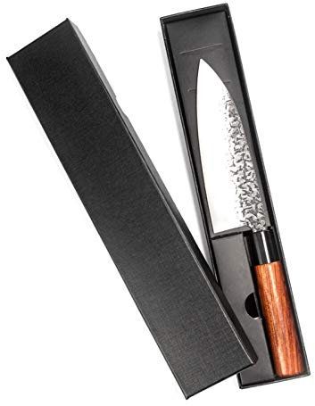 Chef profesional Cuchillo de cocina Salmón Sushi Sashimi Salmón Pescado Fileteado Cuchillos Acero inoxidable Cortador (Color : A)