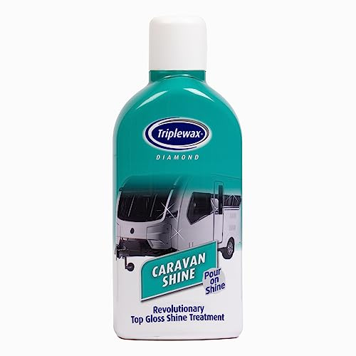 Triplewax Caravan Pour Shine 1L – High-Gloss Protective Finish for Caravans