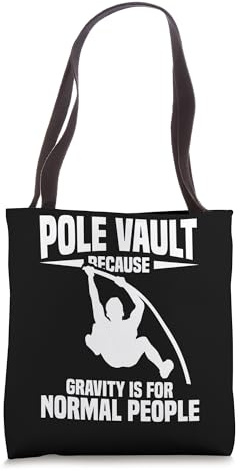 Pole Vaulting Training Track & Field Shoes Pole Vault Tote Bag