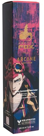 Arctic Fox x Arcane League of Legends Vegan and Cruelty Free Semi Permanent Hair Color Dye - VI 165 ml e