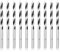 Holzbohrer 4mm 10tlg Holzschlangenbohrer Set Scharfe Stabiles Bruchfestes Professional Holzspiralbohrer mit Zentrierspitze Schlangenbohrer Zubehör Bohrmaschine für Weichholz, Hartholz