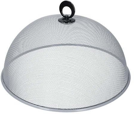 KitchenCraft - Cloche de Protection Alimentaire en Maille, Métal, 35 cm